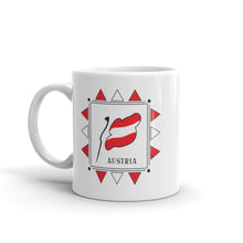 Austria Flag Square | Mug