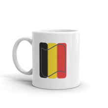 Belgium Flag Scuffed Edges | Mug