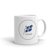 Iceland Flag Circle | Mug