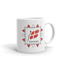 Danmark Flag Square | Mug