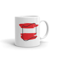 Austria Flag Splash | Mug