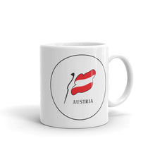 Austria Flag Circle | Mug