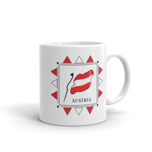 Austria Flag Square | Mug