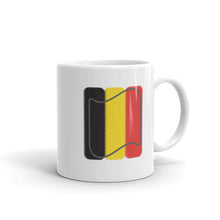 Belgium Flag Scuffed Edges | Mug