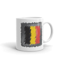Belgium Flag Marker Scribble | Mug