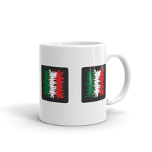 Italy Flag Electric 02 All Around } Mug