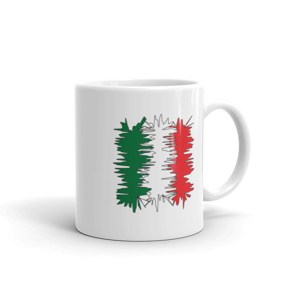 Italy Flag Electric 01 | Mug