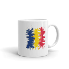 Romania Flag Electric 01 | Mug
