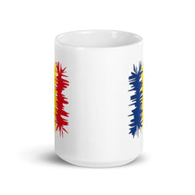 Romania Flag Electric 01 | Mug