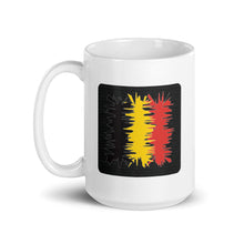 Belgium Flag Electric 02 | Mug