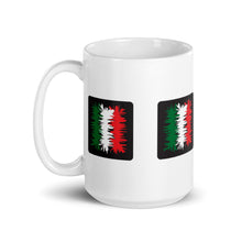 Italy Flag Electric 02 All Around } Mug