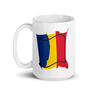 Romania Flag Splash | Mug