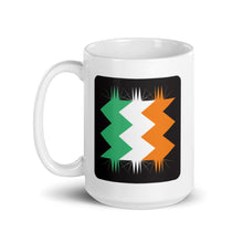 Ireland Flag Coffee Mug Retro 02 | 15oz