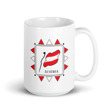 Austria Flag Square | Mug
