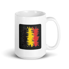 Belgium Flag Electric 02 | Mug