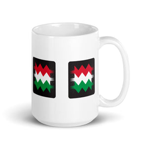 Hungary Flag Retro 02 All Around | Mug