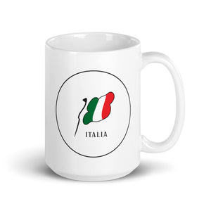 Italia Flag Circle | Mug