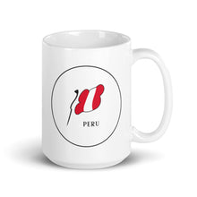 Peru Flag Circle | Mug