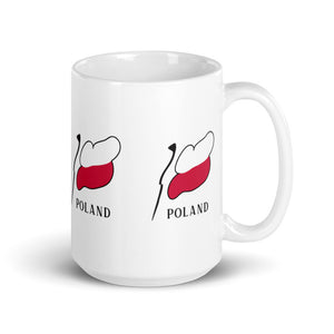 Poland Flags All Around | Mug